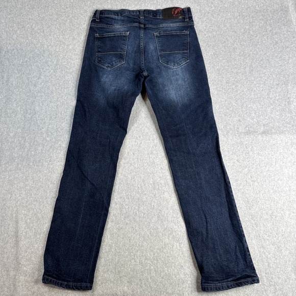 Ecko Unltd. Unlimited Jeans Athletic Fit Men's Size 32x30 Stretch Dark Wash EUC - Picture 3 of 11